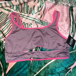 NWT Victoria’s Secret Dusty Purple Sports Bra